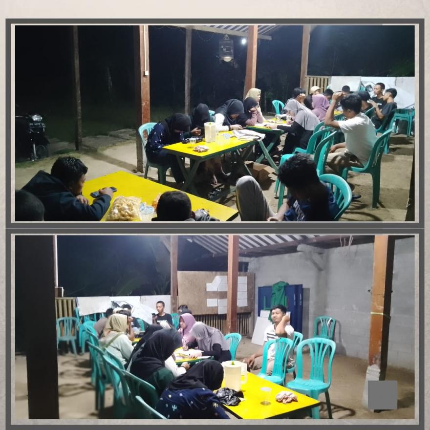 Pertemuan Rutin Karang Taruna Anjir : Penyusunan Program Kegiatan